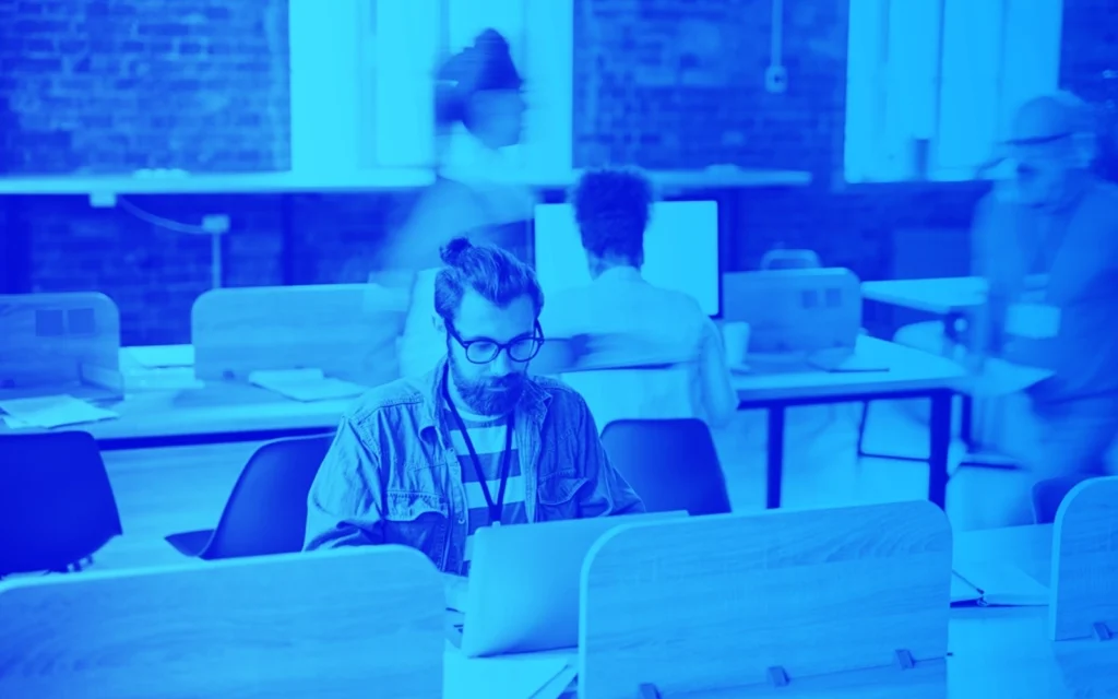 Illustration highlighting client collaboration, design flexibility, and solving business problems through graphic design